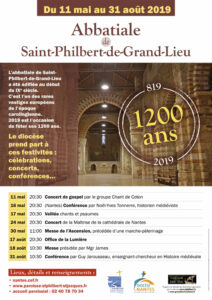 1200 ans de l'abbatiale de Saint-Philbert-de-Grand-Lieu