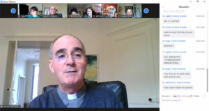 Mgr Percerou sur Zoom