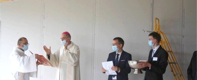 Bénédiction lycée Ste Anne St Nazaire