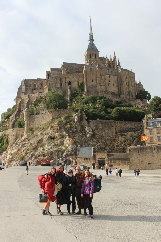 Devant le Mont Saint Michel