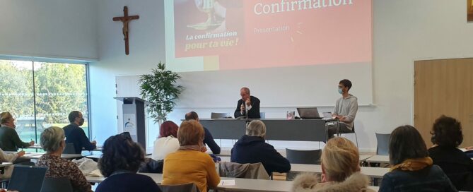 Présentation diocésaine du nouveau livret "La confirmation pour ta vie ! "